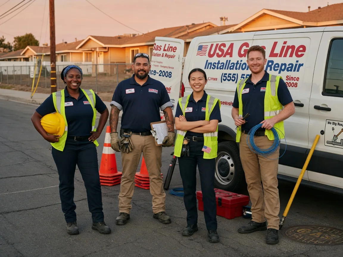 Gas Line Installation company in Wingate, MD